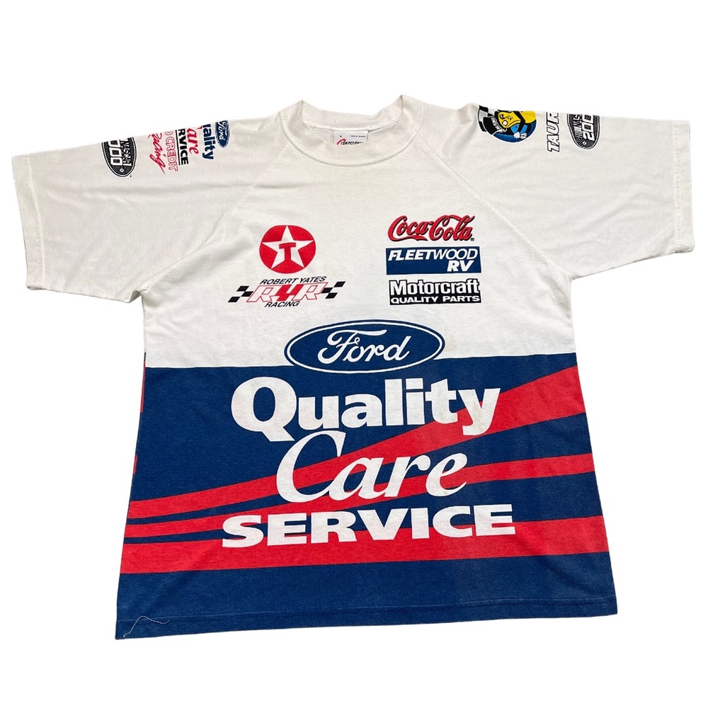 Vintage Ford Quality Car Service Race Car Aop T Shirt